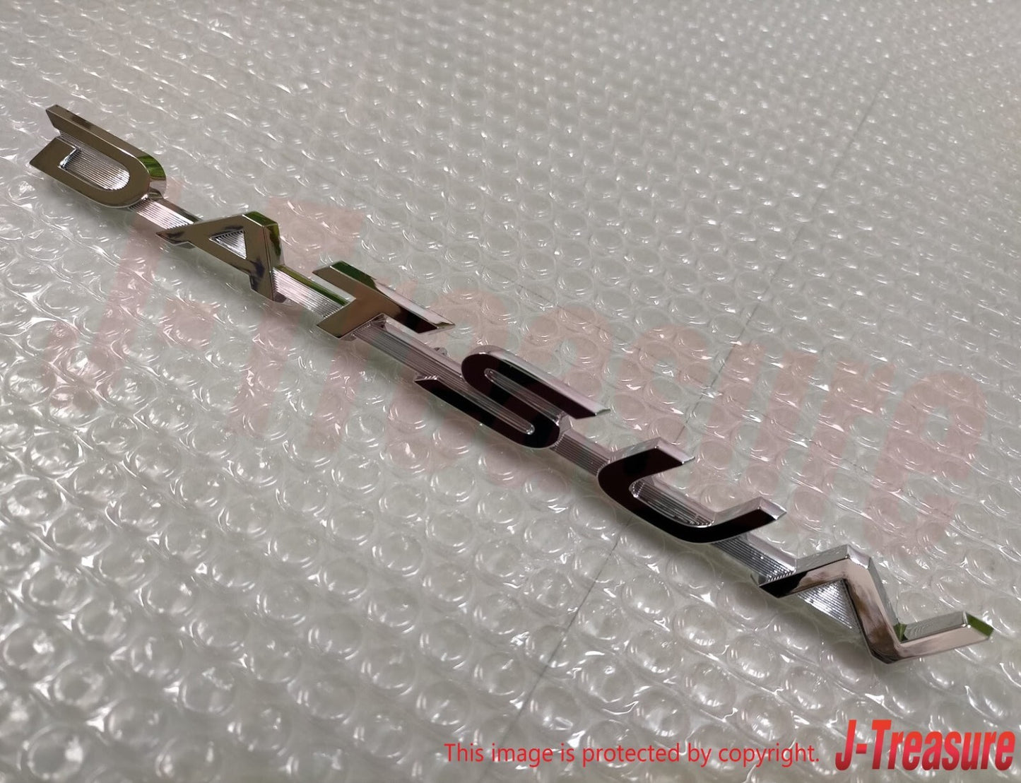 NISSAN DUTSUN 510 Genuine Front Fender Emblem RH & LH Set 63806-21300 x2 OEM