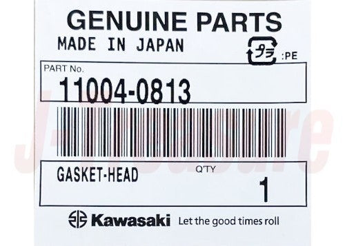 KAWASAKI KX450 '21-23 KX450X '21-23 Genuine Cylinder Head Comp & Head Gasket Set