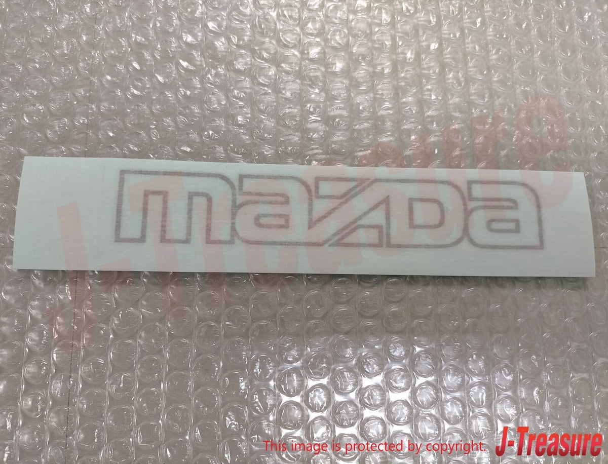 MAZDA MX-5 MIATA NA Genuine Fr/Ornament Decal Light Gray "MAZDA" NA04-51-711 14