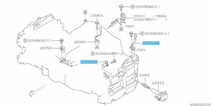 SUBARU IMPREZA WRX STi Genuine EJ20 EJ25 Camshaft Position Sensor & Bolt Set OEM