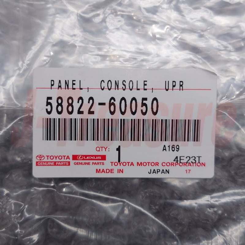 TOYOTA LAND CRUISER 120 GRJ12#05-09 Genuine Upper Rear Console Panel 58822-60050