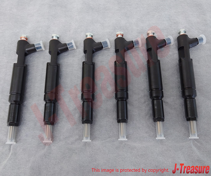 TOYOTA LAND CRUISER COASTER Genuine Fuel Injector Nozzle x6 Set 23600-17032 OEM