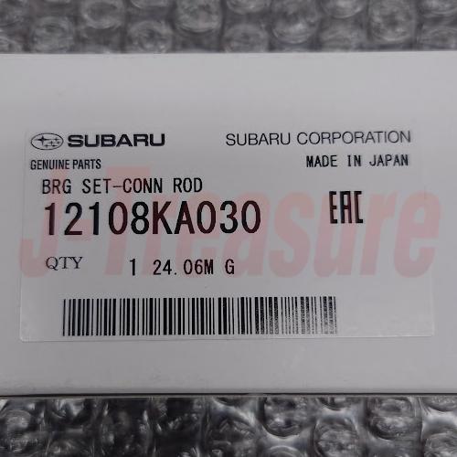 SUBARU SAMBAR VAN & TRUCK KS KV Genuine Connecting Rod Bearing Set 12108KA030