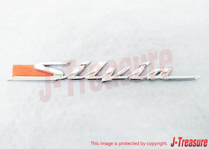 NISSAN SILVIA S15 Genuine Rear Hood Trunk Lid "Silvia" Emblem 84895-85F01 OEM