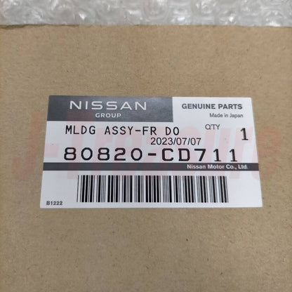 NISSAN 350Z FAIRLADY Z Z33 03-08 Genuine Molding Assy Front Door Outside Set OEM