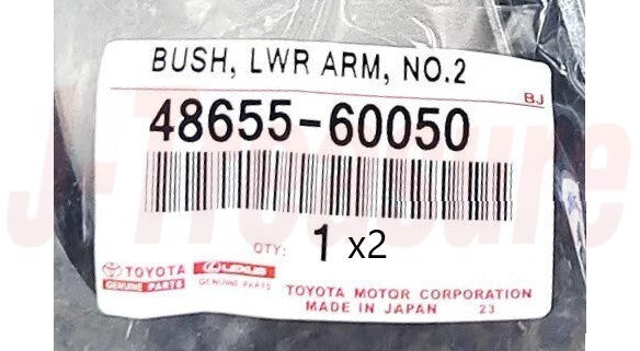 TOYOTA 4RUNNER GRN280 10-22 Genuine Front Lower Arm No.1 & No.2 Bush RH & LH set