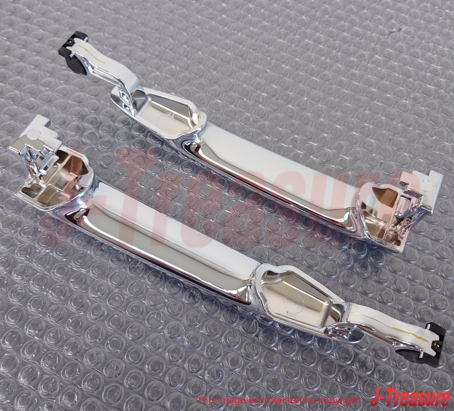 TOYOTA ALPHARD ANH10 02-15 Genuine Chrome Slide Door Outside Handle RH & LH Set
