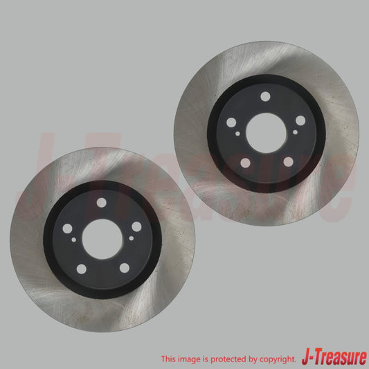 TOYOTA CAMRY ASV40 2007-2017 Genuine Front Brake Disc Rotor 43512-06150 x2 Set
