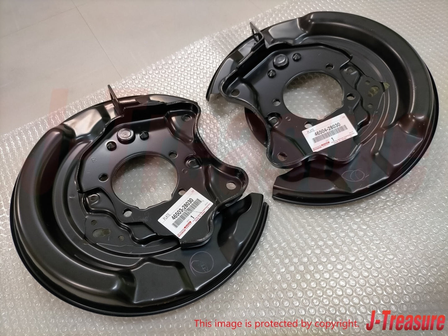 TOYOTA SIENNA GSL20 04-10 Genuine Parking Brake Plate Subassy RH & LH Set OEM