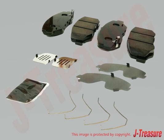 HONDA ELEMENT YH2 03-09 Genuine Front Brake Pad RH & LH Set 45022-SCV-A01 OEM