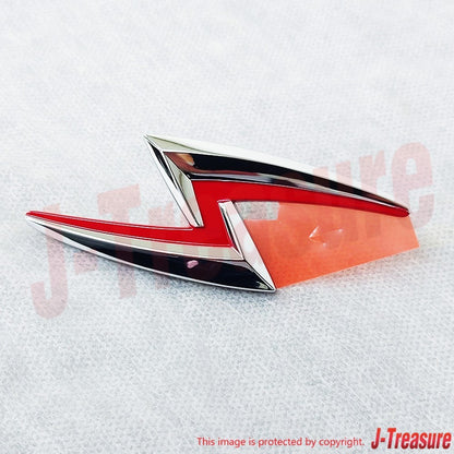 NISSAN SILVIA S15 Genuine Front Hood Chrome S Lightning Emblem 65892-85F01 OEM