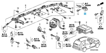 HONDA CR-V RE3 2007-2011 Genuine Front Crash Sensor Assy 77930-SWA-A11 OEM