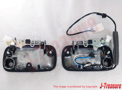 MAZDA RX-7 RX7 FC3S '86-91 Genuine Outer Door Handle Black RH & LH Set OEM RHD