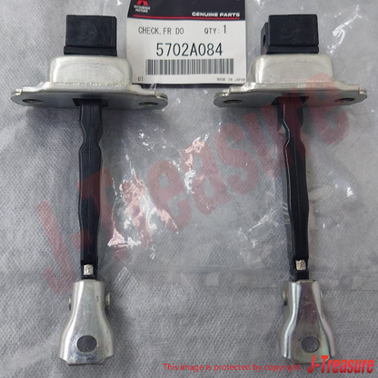 MITSUBISHI LANCER EVO7 8 9 CT9A 02-07 Genuine Front Door Check RH & LH Set OEM