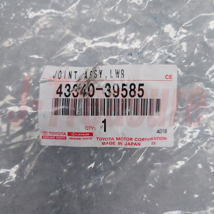 TOYOTA TACOMA RZN161 95-01 Genuine Front Lower Ball Joint LH 43340-39585 OEM