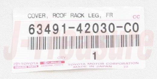 TOYOTA RAV4 ACA3# 06-12 Genuine Front Roof Rack Leg Cover RH 63491-42030-C0 OEM