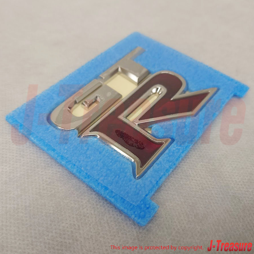NISSAN GT-R R35 2009-2010 Genuine Trunk Lid Emblem 84894-JF00A OEM