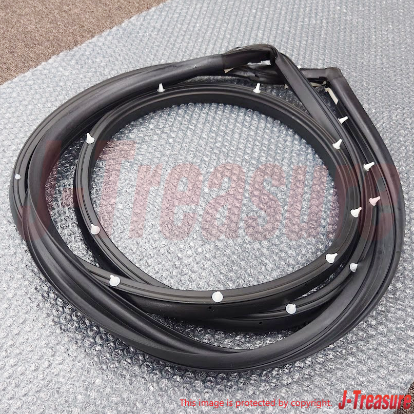 MITSUBISHI LANCER EVO4 CN9A EVO5 6 CP9A Genuine Front Door Weatherstrip Set OEM