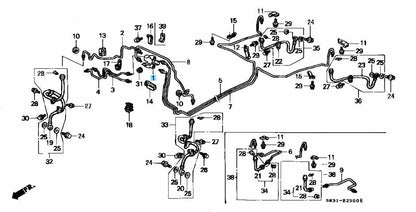 HONDA CIVIC EG EJ 92-95 Genuine Brake Dual Proportioning Valve 46210-SR3-013 OEM