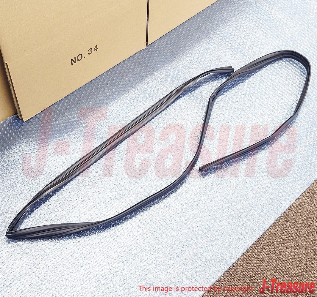 TOYOTA 4RUNNER 85-89 Genuine Front Door Glass Run Channel No Vent 6814189107 OEM