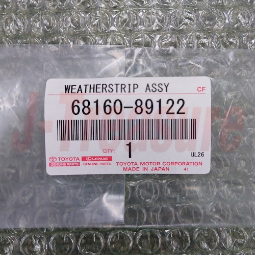 TOYOTA 4RUNNER VZN130 90-95 Genuine Fr/Door Glass Outer Weatherstrip RH & LH Set