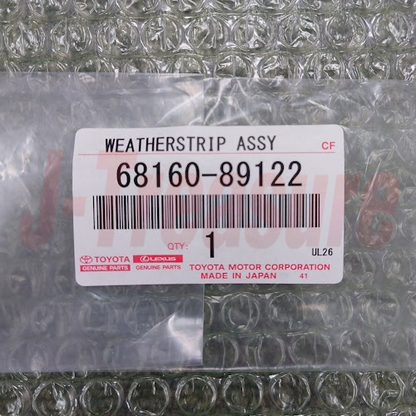 TOYOTA 4RUNNER VZN130 90-95 Genuine Fr/Door Glass Outer Weatherstrip RH & LH Set