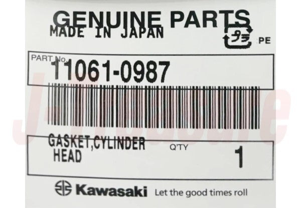 KAWASAKI ZR1200 ZRX1200 DAEG 15-16 Genuine Cylinder Head Cover Gasket 11061-0987