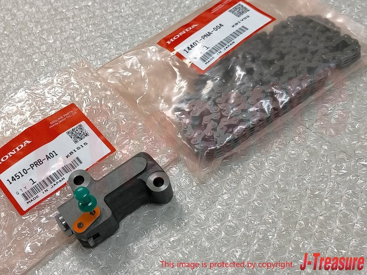 HONDA CIVIC TYPE-R EP3 FN2 INTEGRA DC5 K20A Genuine Chain & Tensioner Set OEM