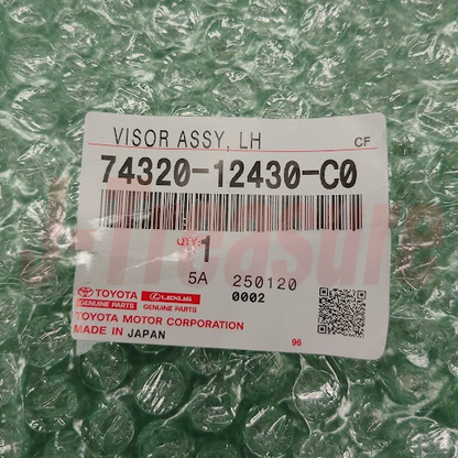 TOYOTA COROLLA LEVIN SPRINTER TRUENO AE86 Genuine Sun Visor Right & Left Set OEM