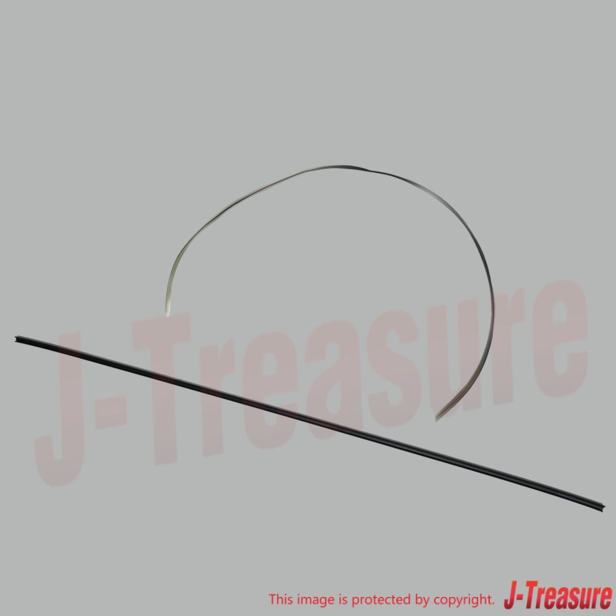 NISSAN 300ZX Z32 '90-96 Genuine Windshield Moulding Upper Center & Fastener Set
