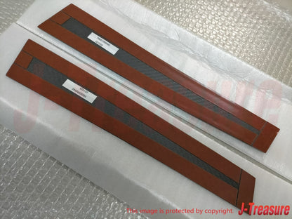 NISMO NISSAN SKYLINE GT-R BNR34 2D ER34 ENR34 Genuine Carbon Pillar Door Garnish