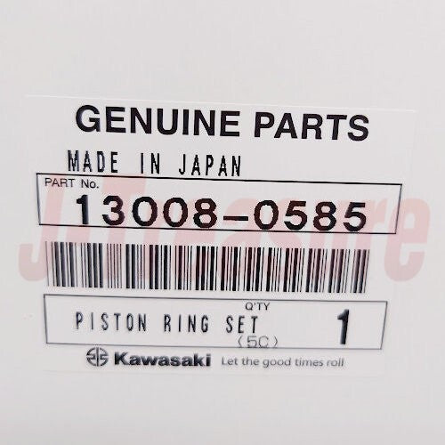 KAWASAKI KX250 21-24 Genuine Piston & Ring Set & Pin & Gasket & Pin Snap Set