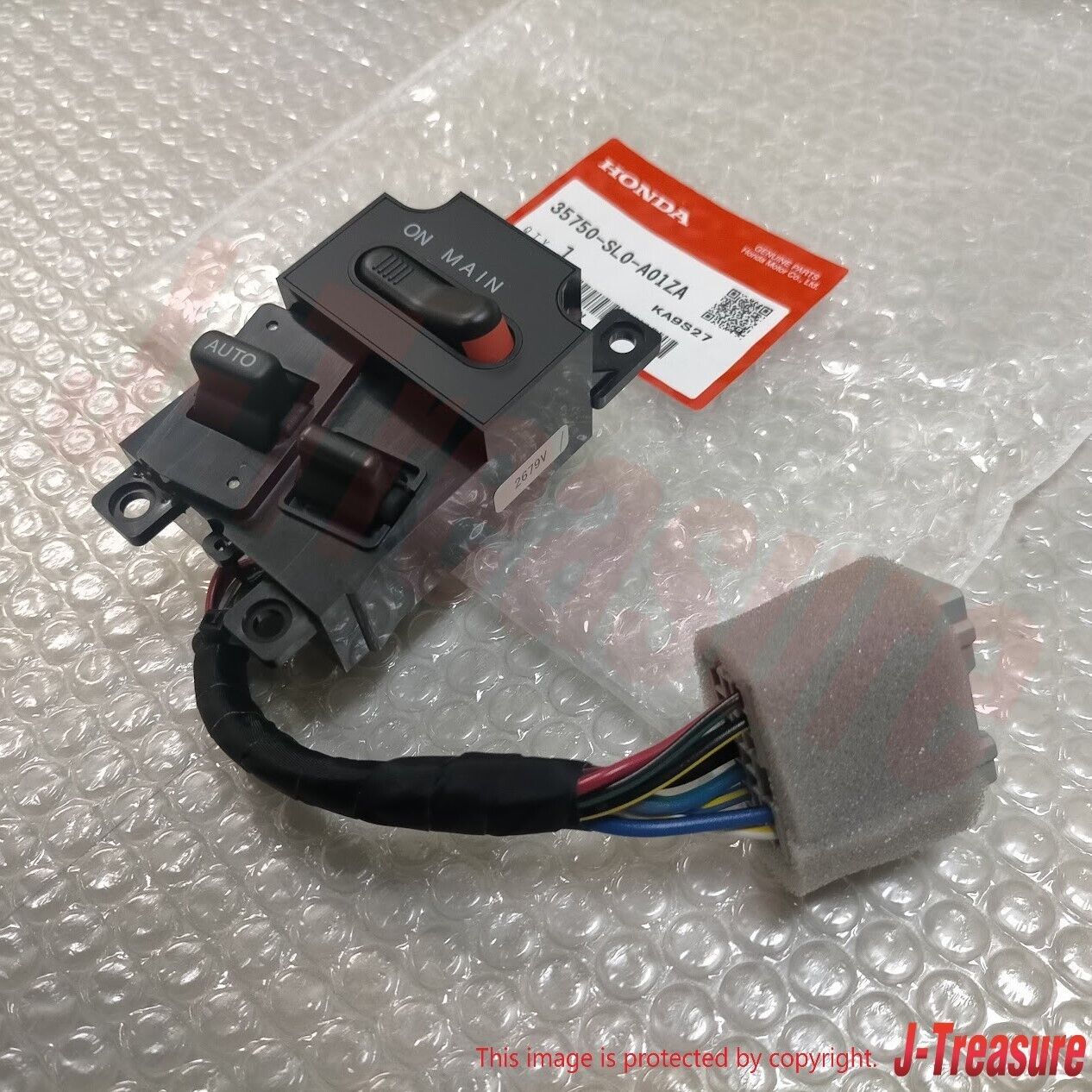 ACURA NSX NA1 NA2 91-99 Genuine Power Window Master Switch 35750-SL0-A01ZA LHD