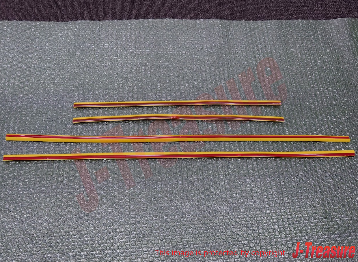 MITSUBISHI LANCER EVO5 6 CP9A Genuine Yellow Pad MR789679 MR789680 4pcs Set OEM