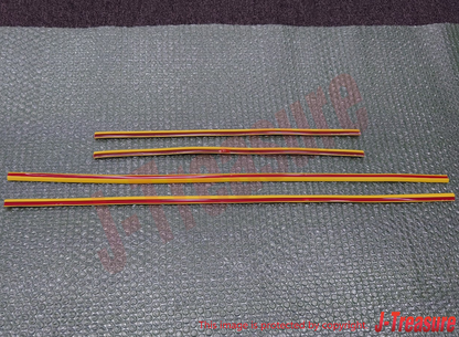 MITSUBISHI LANCER EVO5 6 CP9A Genuine Yellow Pad MR789679 MR789680 4pcs Set OEM