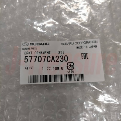SUBARU BRZ ZC6 16-21 Genuine Front STi Emblem & Bracket & Screw 3 Piece Set OEM