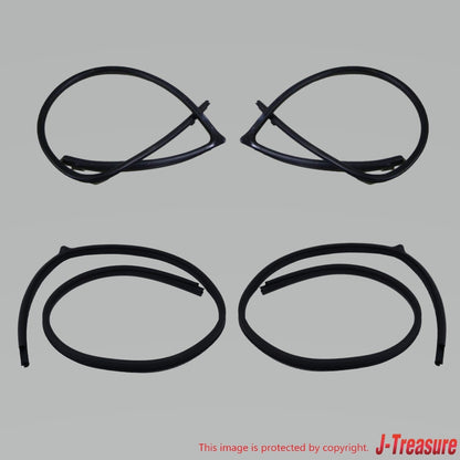 MITSUBISHI LANCER Evo 8 CT9A 03-07 Genuine Door Inner Weatherstrip F/R L & R/R L