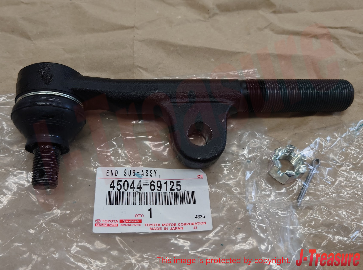 TOYOTA LAND CRUISER FZJ80L 91-97 Genuine Steering Relay Rod End RH & LH Set OEM