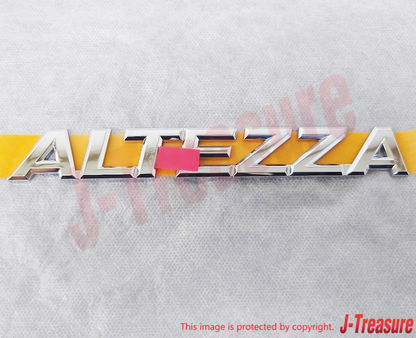 TOYOTA ALTEZZA GXE10 SXE10 Genuine Rear Trunk "ALTEZZA"  Emblem 75441-53010 OEM