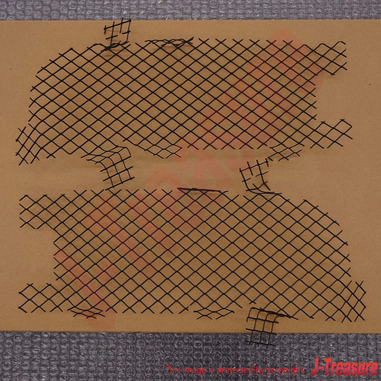 MITSUBISHI LANCER Evo 9 CT9A Genuine Front Bumper Mesh Net RH & LH Set OEM