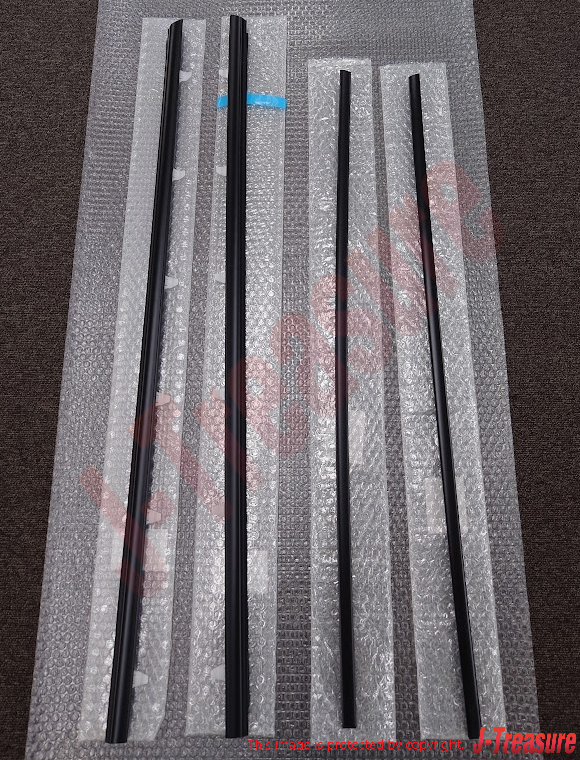 HONDA ACURA INTEGRA DC# 94-01 Genuine Roof Side & Front Door Window Molding set