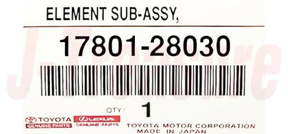 TOYOTA CAMRY ACV40 ASV50 07-17 Genuine Engine Air Filter Element 17801-28030 OEM