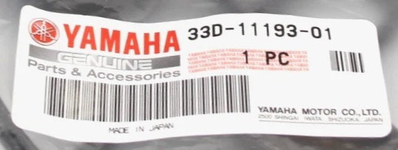 YAMAHA YZ450F '10-19 WR450F '16-20 Genuine Head Cover Gasket 33D-11193-01-00 OEM