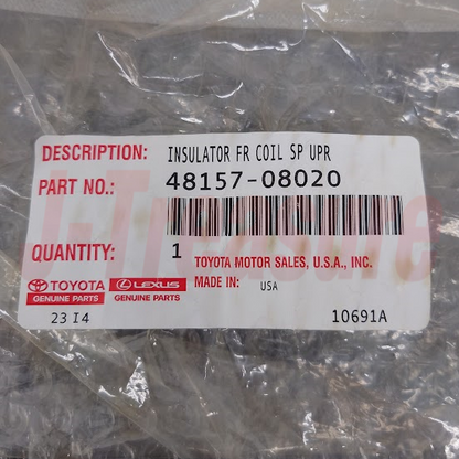 TOYOTA SIENNA GSL30 11-20 Genuine Front Coil Spring Insulator Upper RH & LH Set