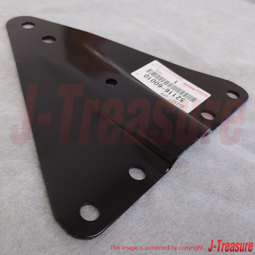 TOYOTA LAND CRUISER BJ40 FJ40 HJ45 Front Bumper Bracket 52116-60010 Set of 2 OEM
