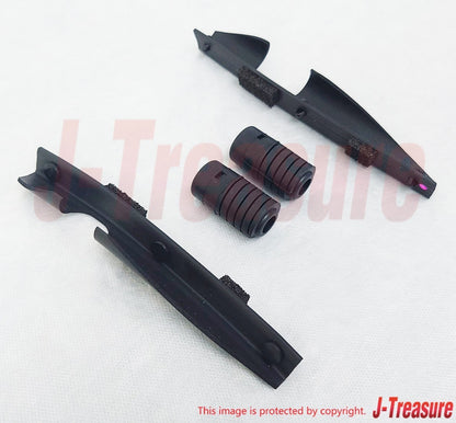 NISSAN GT-R R35 2009-2021 Genuine Hood Bumper & Hood Front Seal RH LH Set OEM