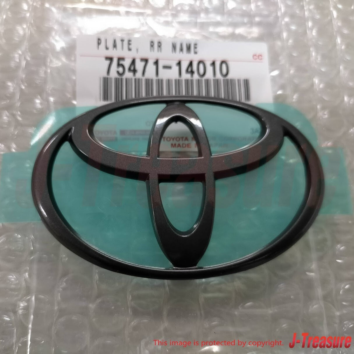 TOYOTA SUPRA JZA80 MK4 93-02 Genuine Emblem Badge Front & Rear Set Gunmetal OEM