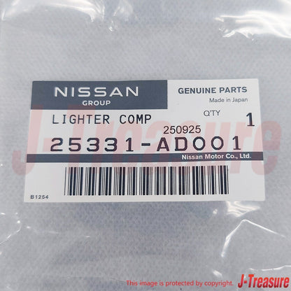 NISSAN SKYLINE GT-R BNR34 Genuine Cigarette Lighter Complete & Ring Set OEM