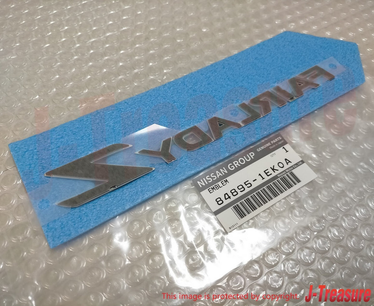 NISSAN FAIRLADY Z Z34 09-17 Genuine Trunk Lid Emblem FAIRLADY Z 84895-1EK0A OEM