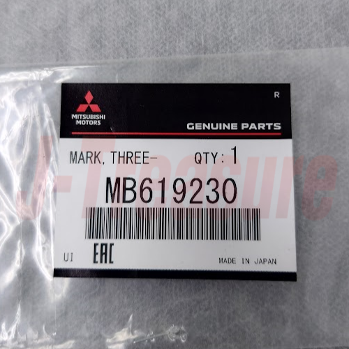 MITSUBISHI MONTERO V75W 00-06 Genuine Rear Three-Dia MITSUBISHI Mark Emblem OEM